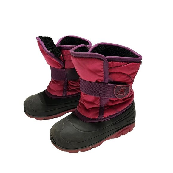 Kamik Girl's Snowbug 3 bright-rose Pink - Picture 4 of 5